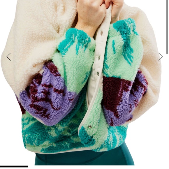 FP Movement Rocky Ridge Patterned Fleece Jacket - Picture 4 of 8